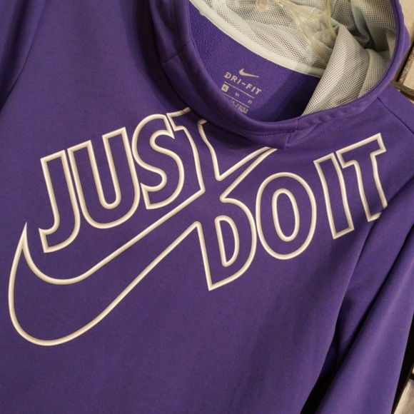 Nike Size XL Girls Hooded Dri-Fit Sweatshirt - Picture 4 of 6